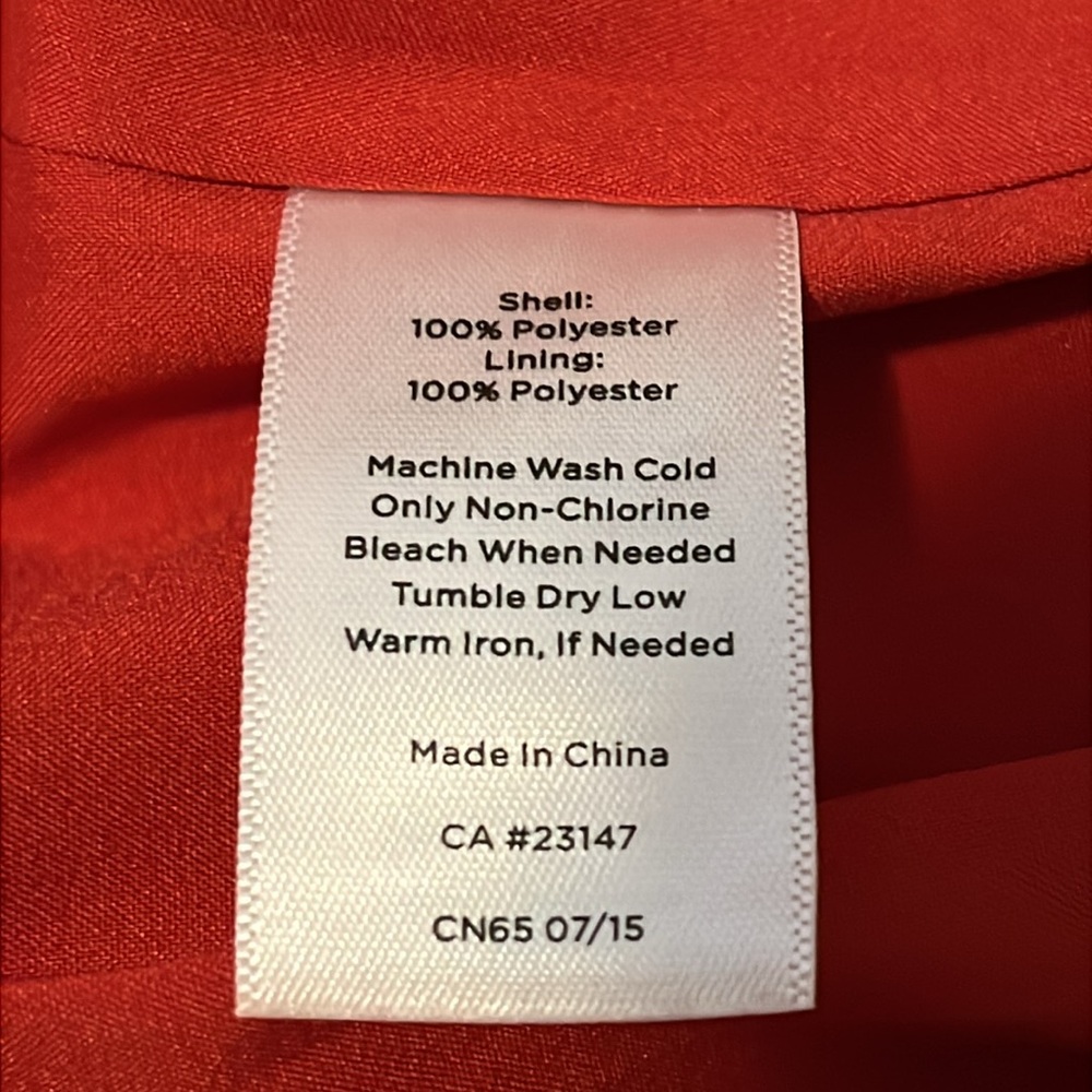 NWOT Talbots Satin Midi Skirt - Picture 9 of 9